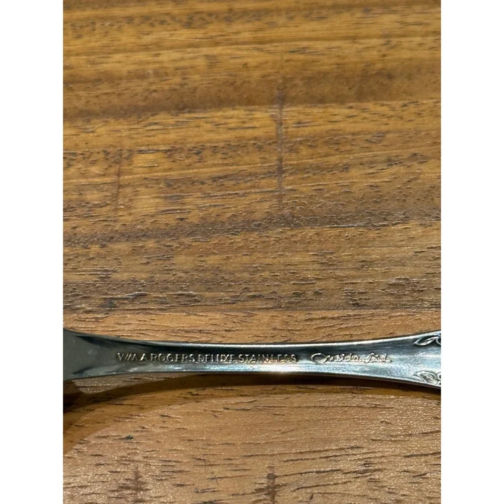 Oneida Mansfield Soup Spoon Silverplate Floral Vintage‎ Flatware Replacement